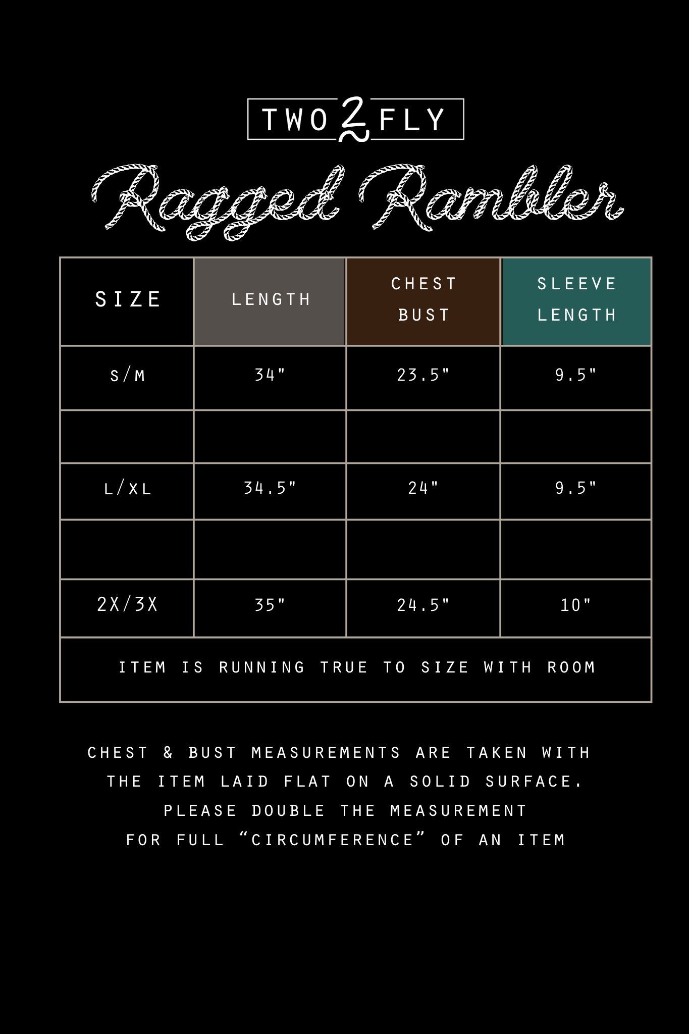 RAGGED RAMBLER * DUSK - READY TO SHIP: S/M