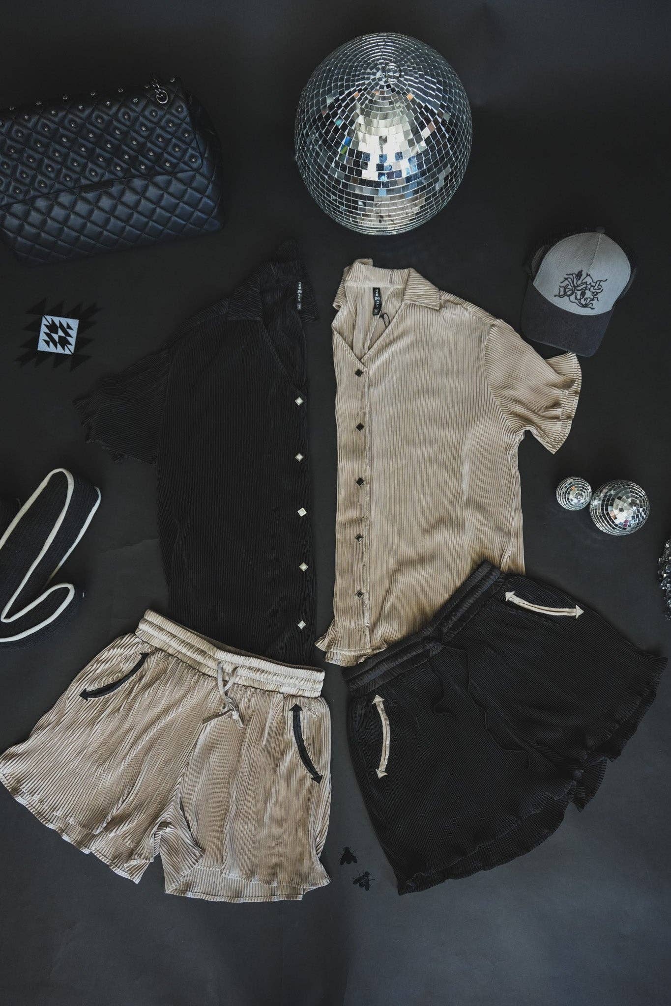 ACE HIGH SHORTS *TAUPE: M