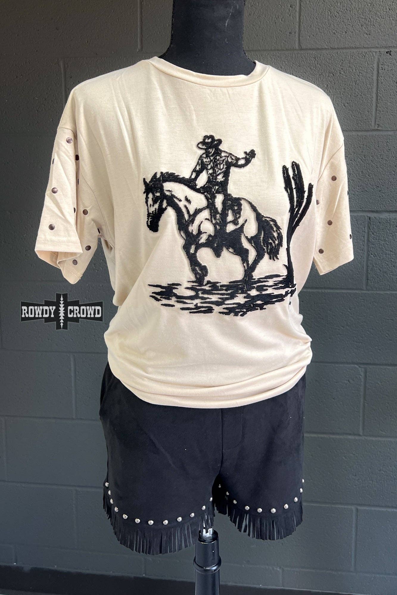 High Horse Tee: Medium