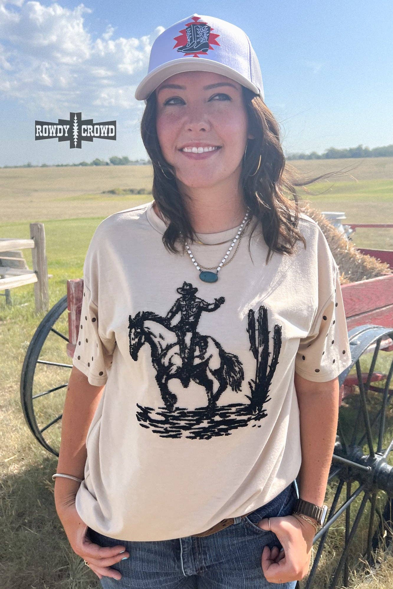 High Horse Tee: Medium