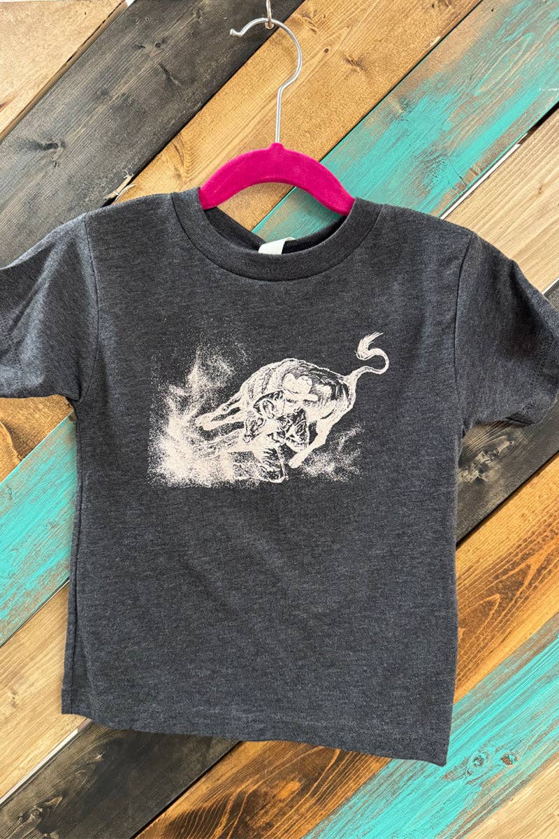 MINI STEER WRESTLER TEE: S