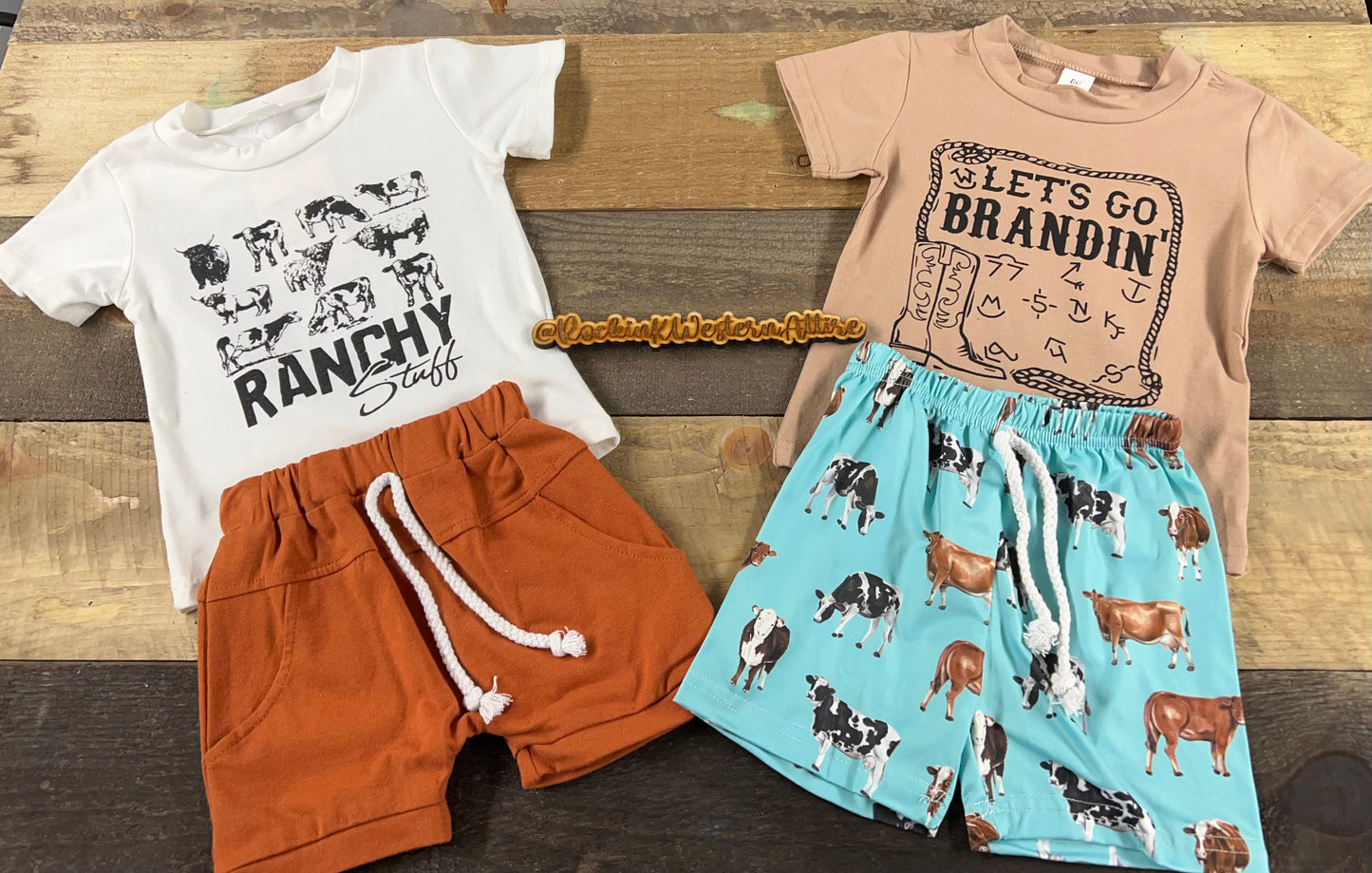 Western Short sleeve set