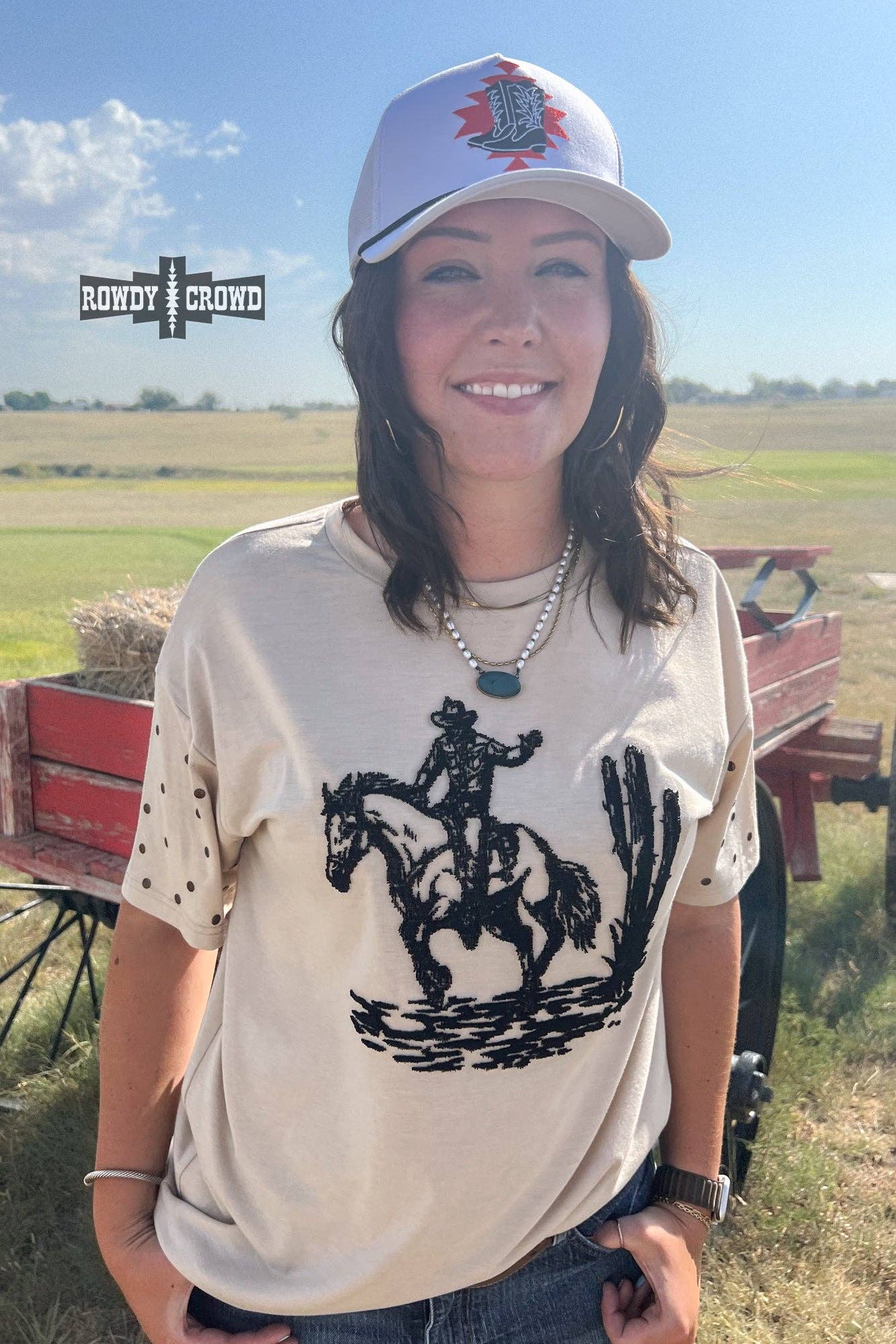 High Horse Tee: Medium