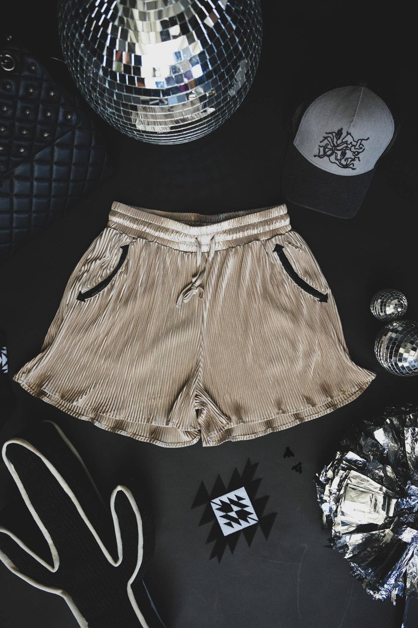 ACE HIGH SHORTS *TAUPE: M