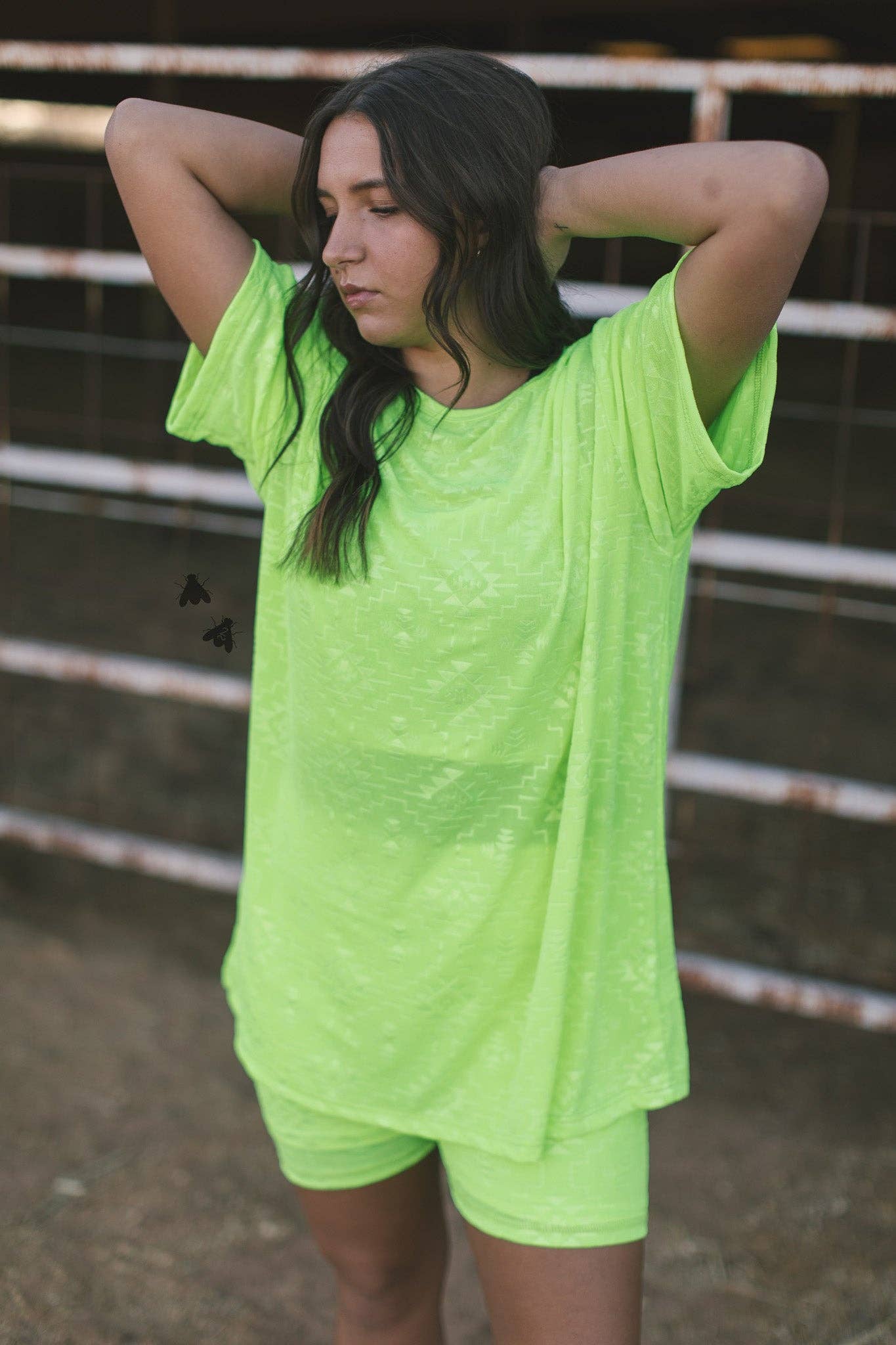 CHILLVILLE TEE *HIGHLIGHTER: S/M