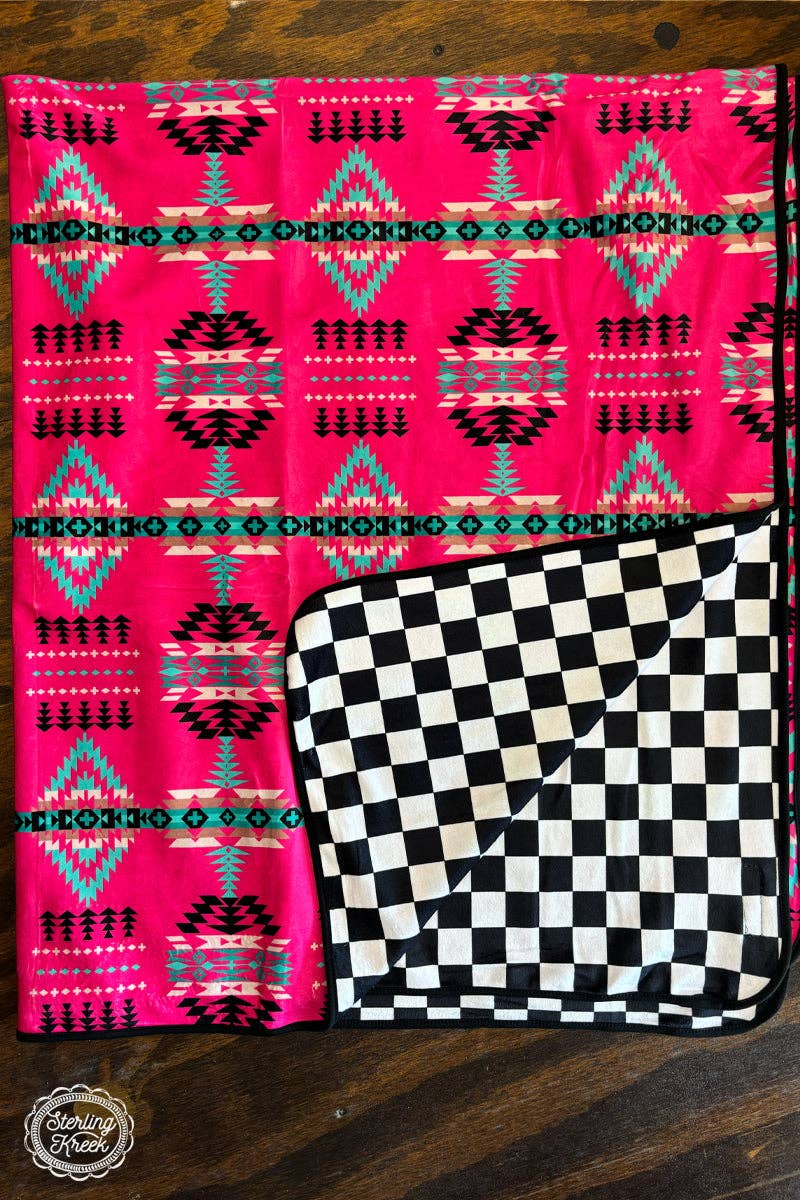 Checked In Cheyenne Blanket