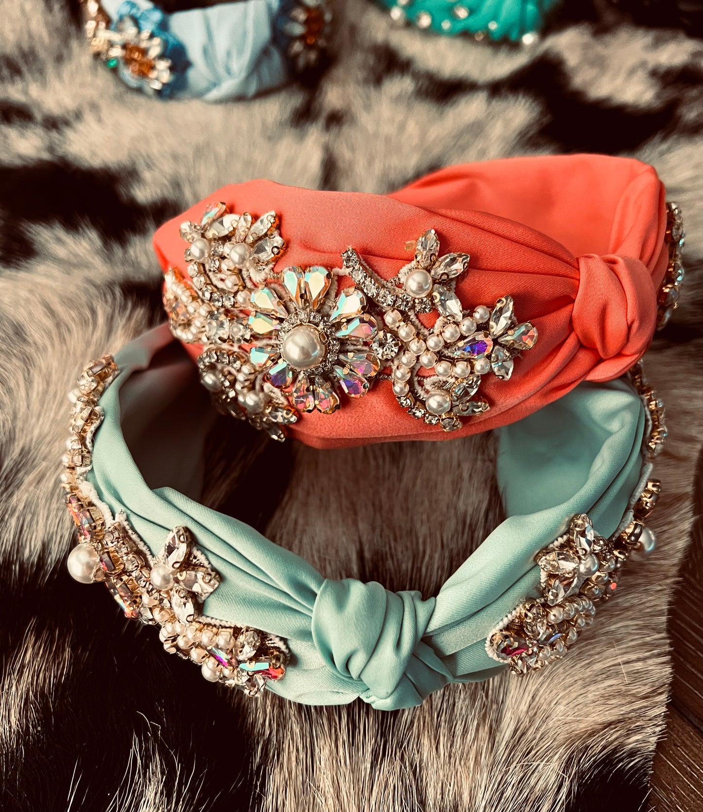 Luxury rhinestone headband